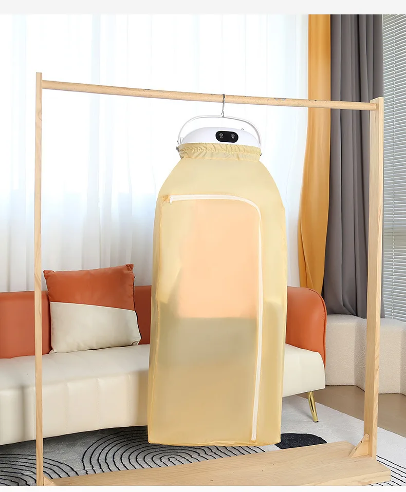 مجفف الملابس الكهربائي القابل للطيّ